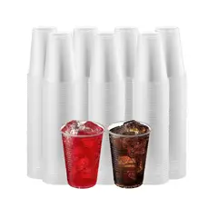 GENERICO - Embalaje 6000 Vasos Plasticos Desechables 210mL Transparente