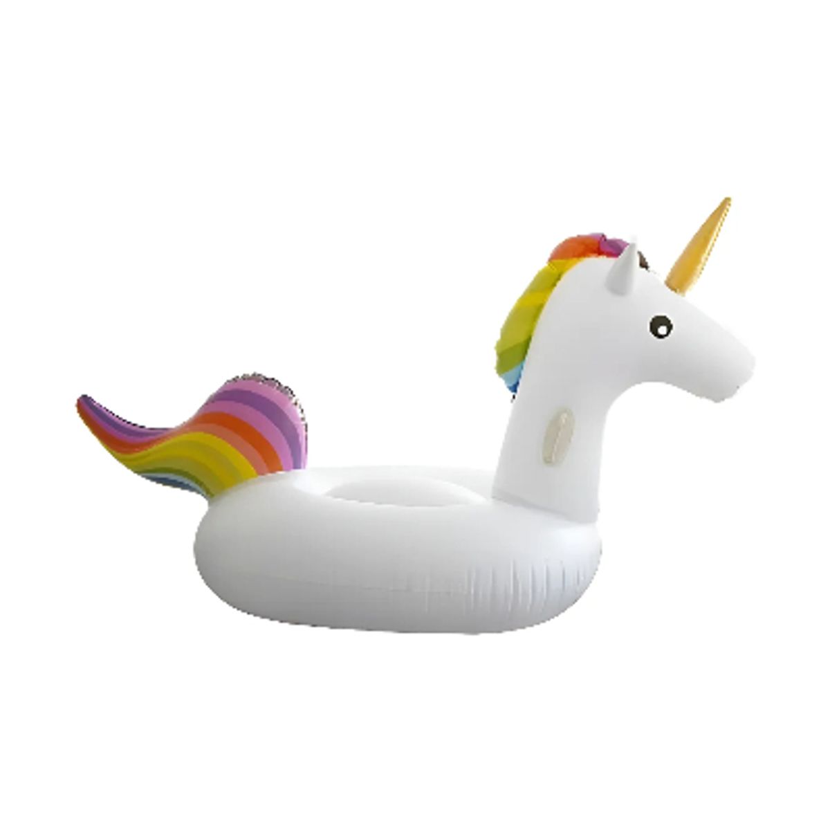 GENERICO - Flotador Inflable Gigante Cisne Unicornio Blanco