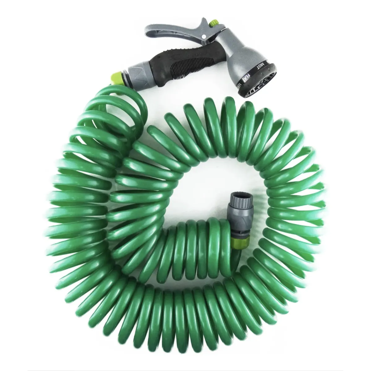 OKAY - Manguera Extensible Con Pistola 15 Mts Rayun Color Verde