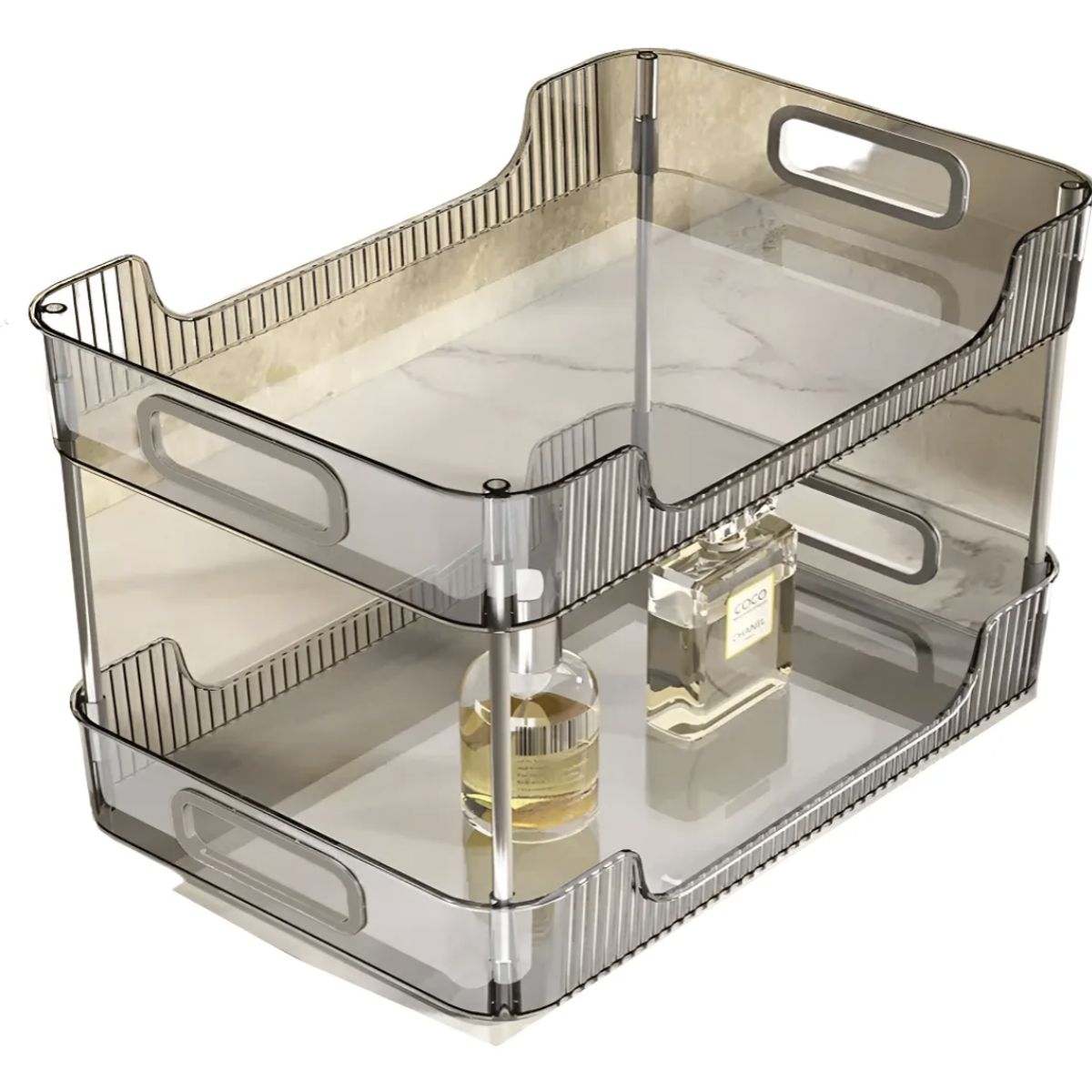 OKAY - Estante Organizador Escritorio Oficina Maquillaje 2 Niveles