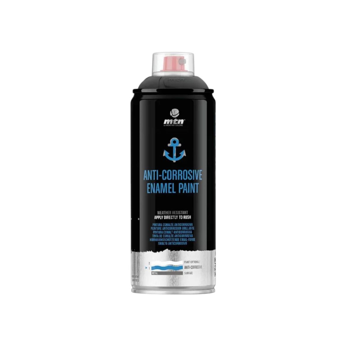 MONTANA COLORS - Pintura Pro Pintura Esmalte Anticorrosivo 400 ML