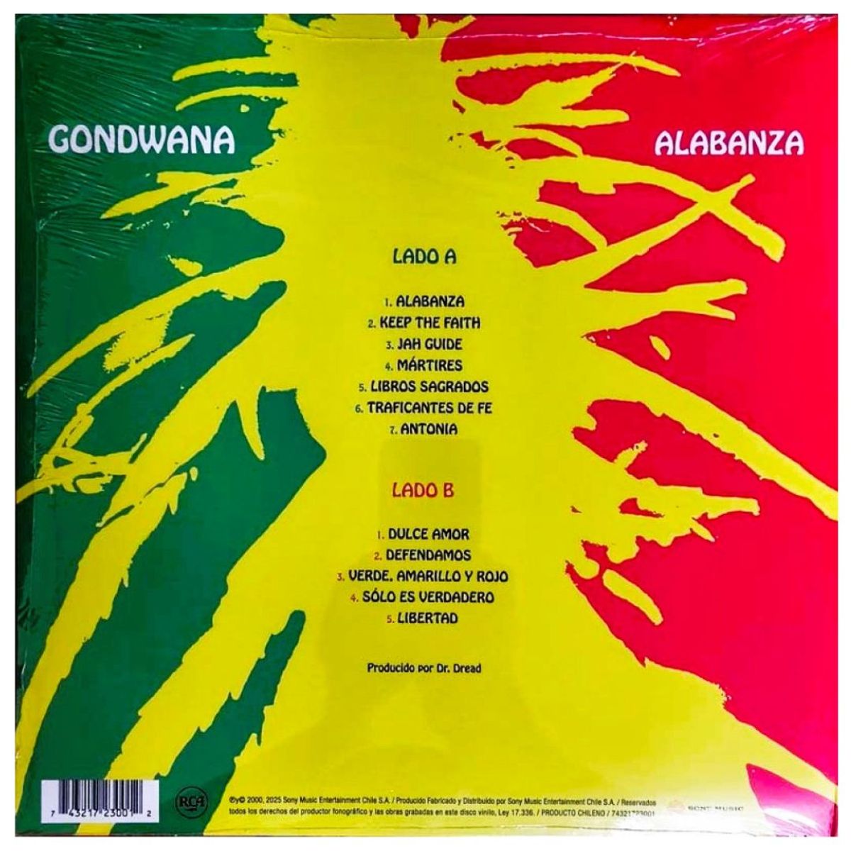 GENERICO - GONDWANA - ALABANZA / VINILO