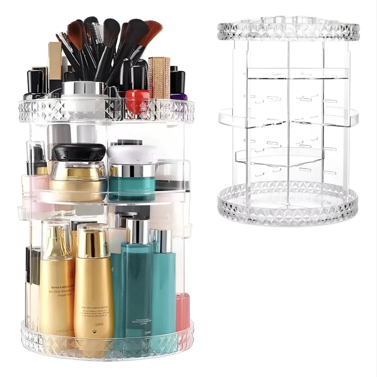 OKAY - Organizador De Maquillaje Giratorio 360 Grados