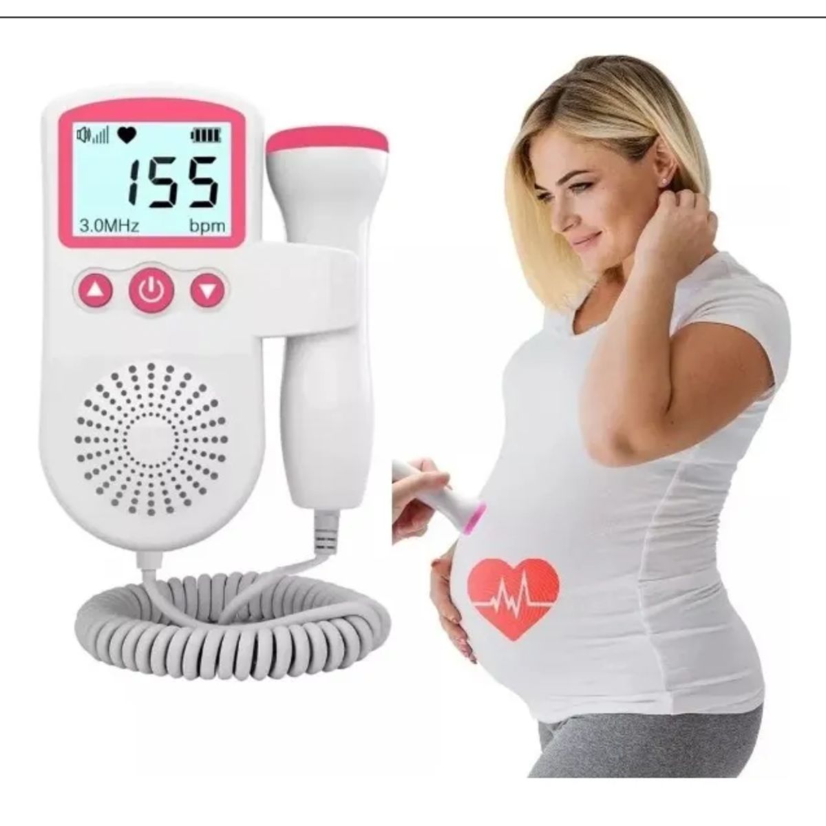 GENERICO - Monitor Fetal Doppler Latidos Fetales Shuangw