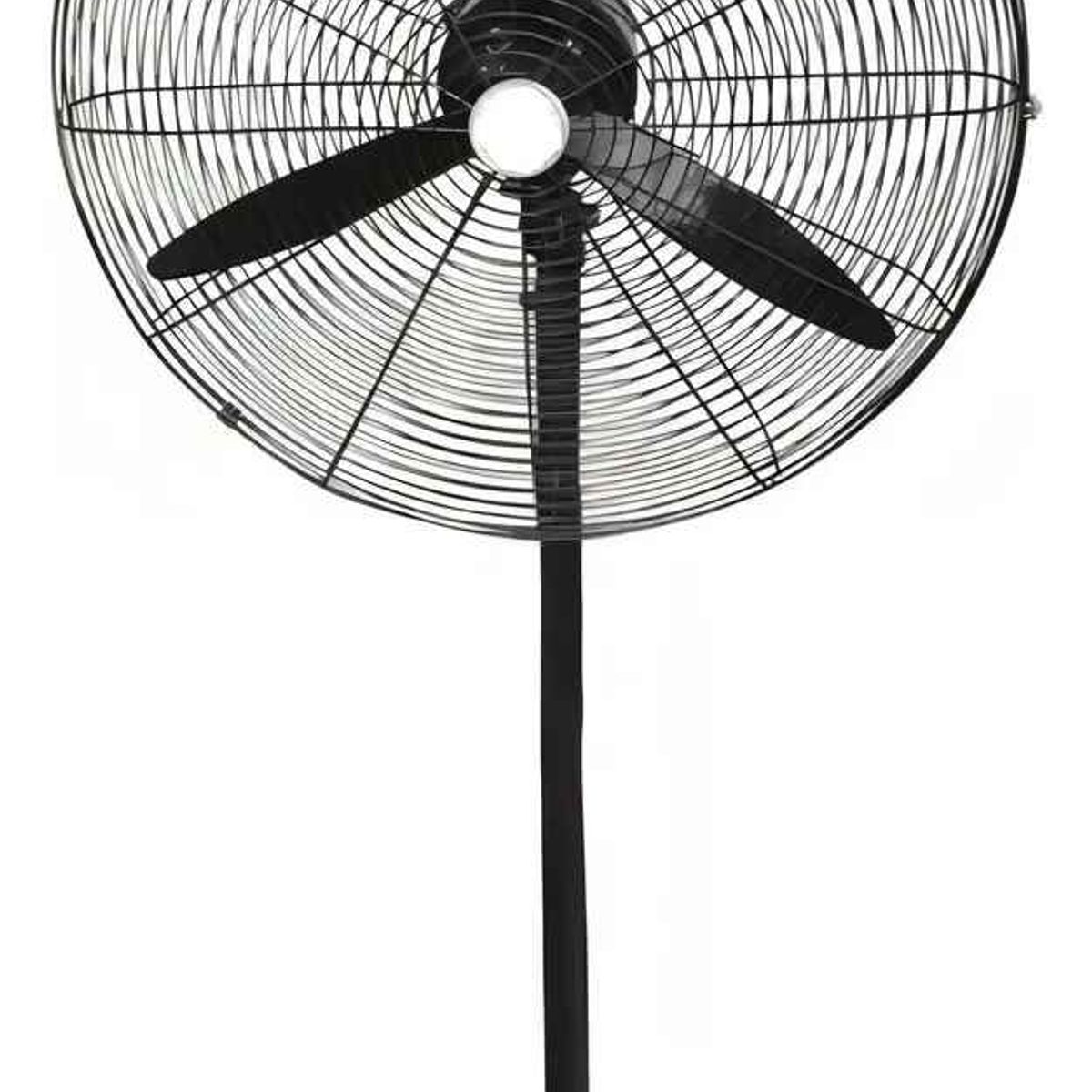 GENERICO - Ventilador Industrial Tipo Turbina De Alta Potencia 69 Cm Negro Negro Acero 3