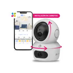 EZVIZ - CAMARA PT 2K DUAL LENS H7C