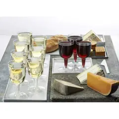 GENERICO - Set 150 Copas Vasos Bebidas Acrilico Copas Transparente