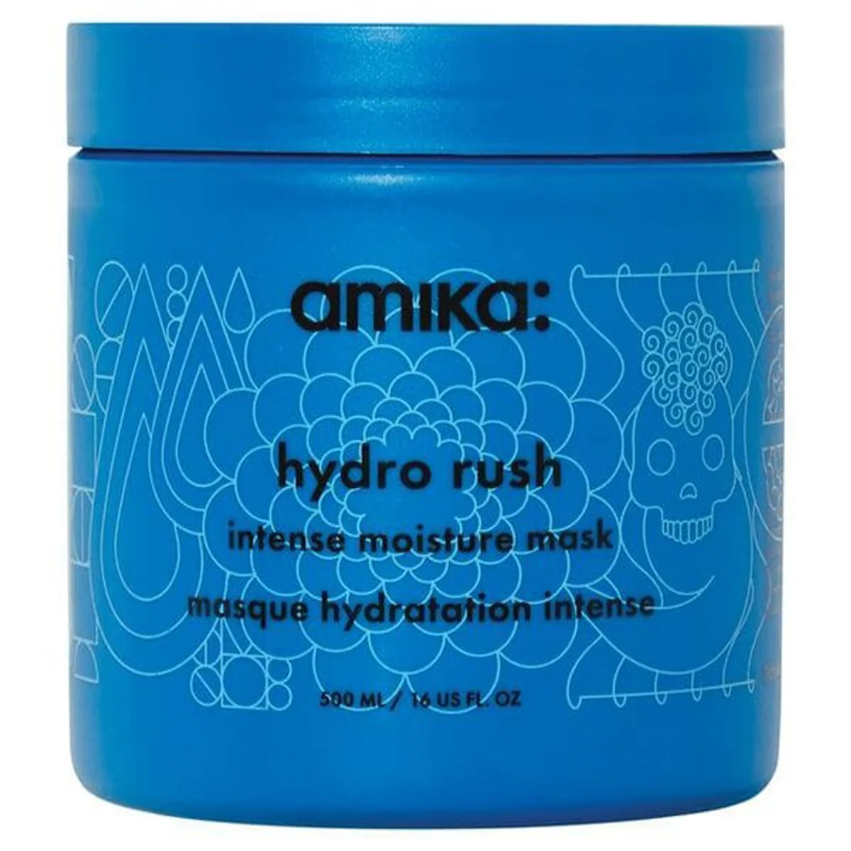 AMIKA - Mascarilla capilar Hydro Rush Intense Moisture - AMIKA