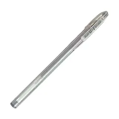 PILOT - Lápiz Gel G-1 Plata Metálico 07mm