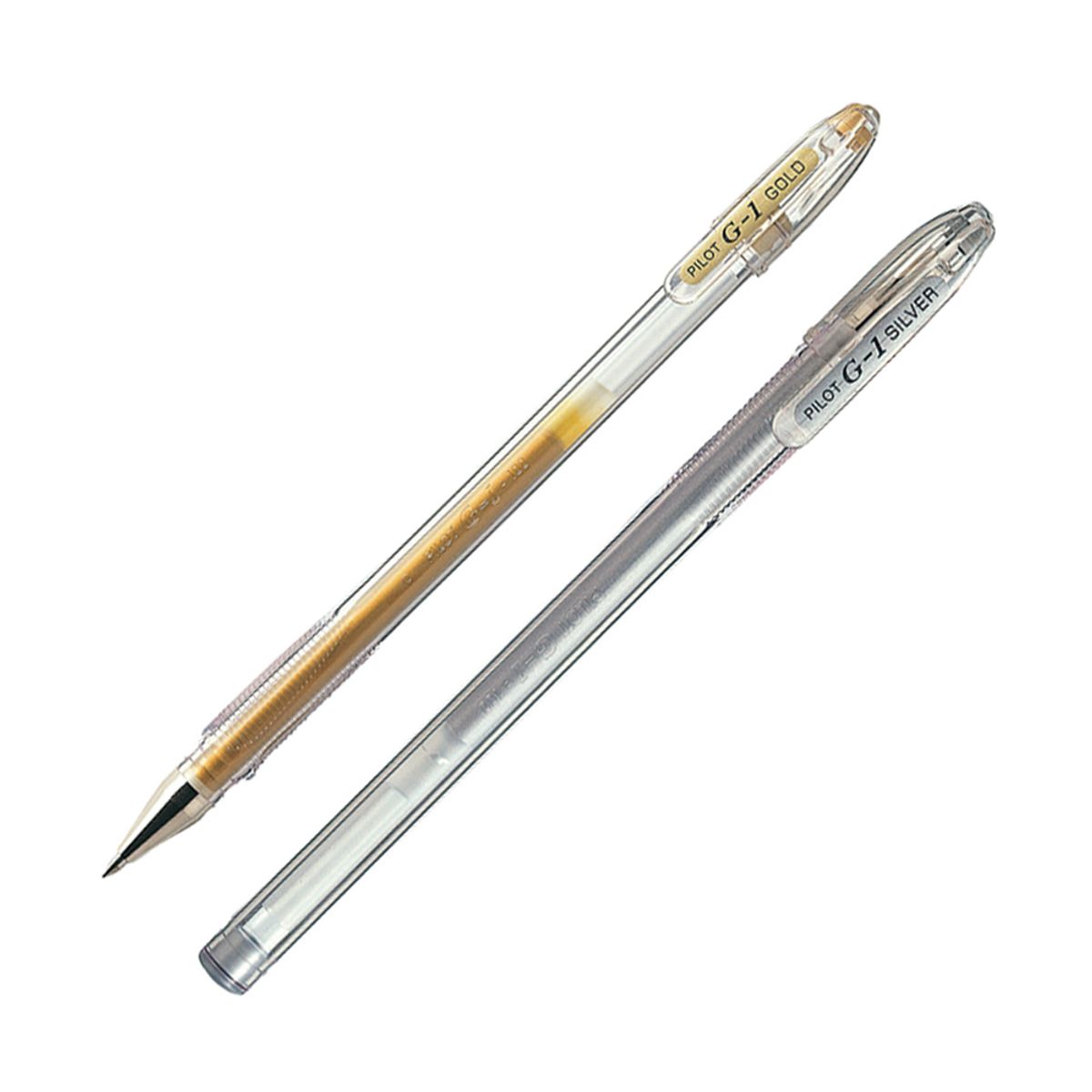 PILOT - Set 2 Lápiz Gel G-1 Metálicos 07mm Pilot