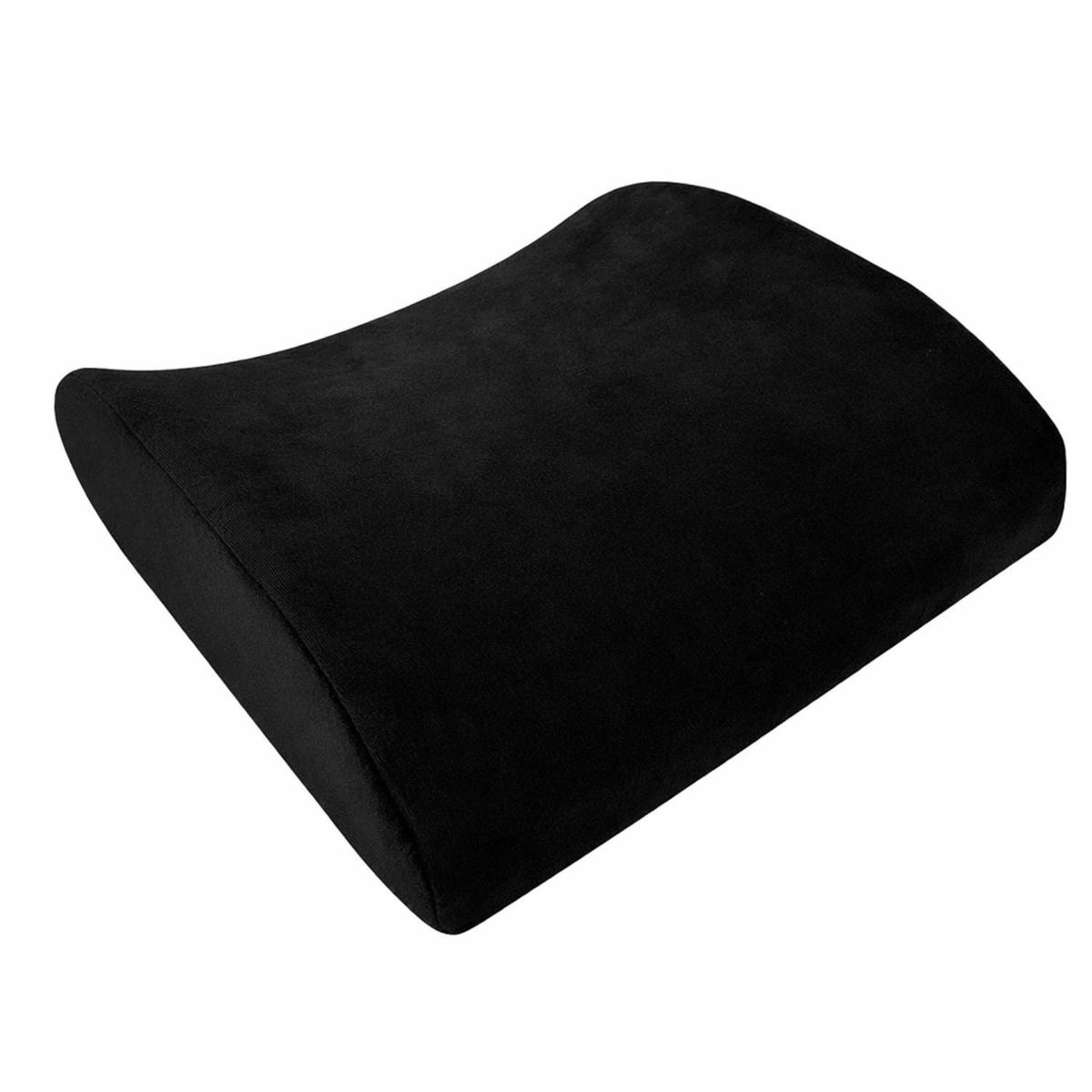 MAXCARE - Cojín Espalda Soporte Lumbar Comfort Negro