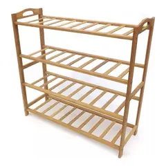 OKAY - Zapatero Organizador Mueble Zapatero Madera 4 Niveles