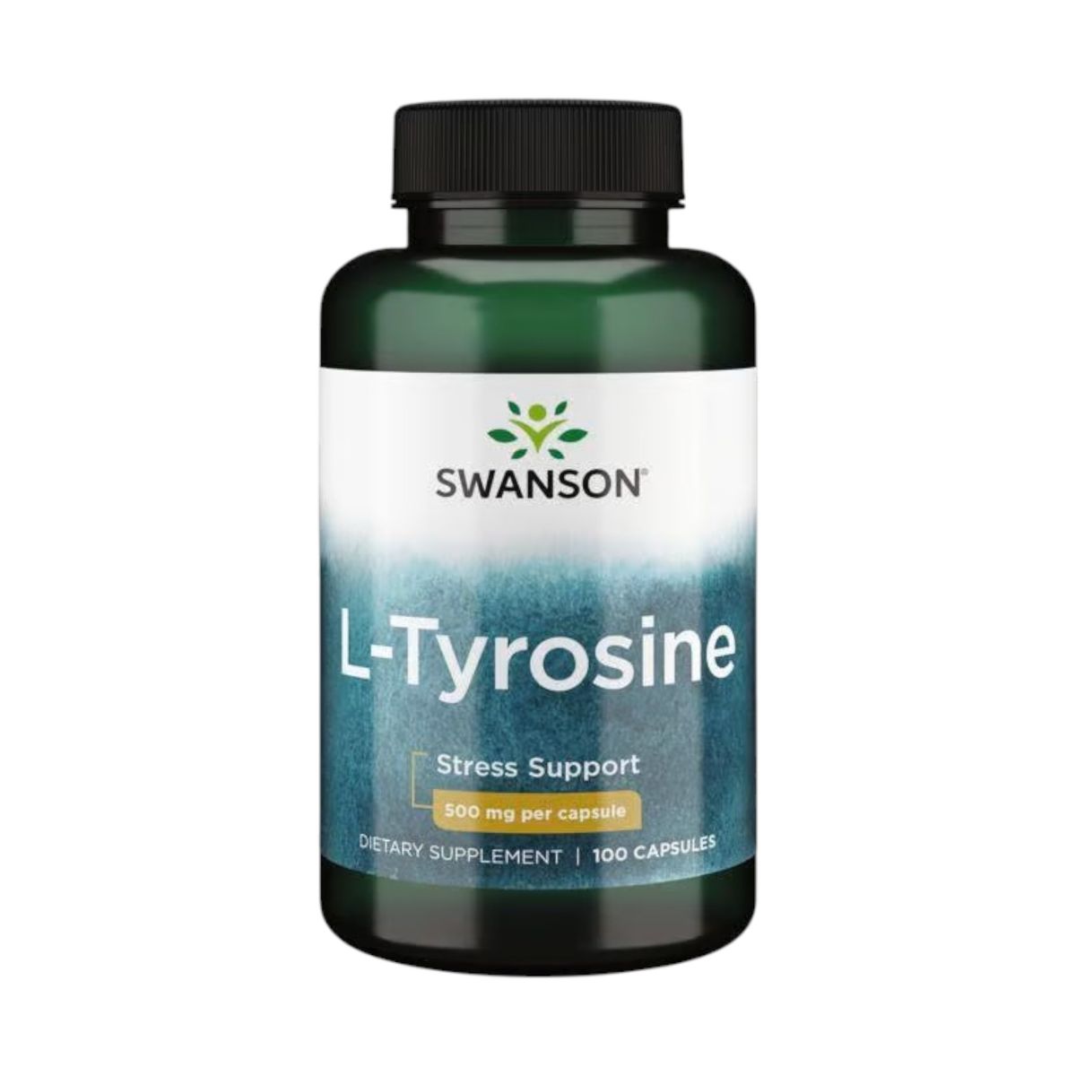SWANSON - L-TYROSINE 500MG 100 CÁPSULAS - SWANSON