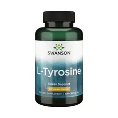 SWANSON - L-TYROSINE 500MG 100 CÁPSULAS -