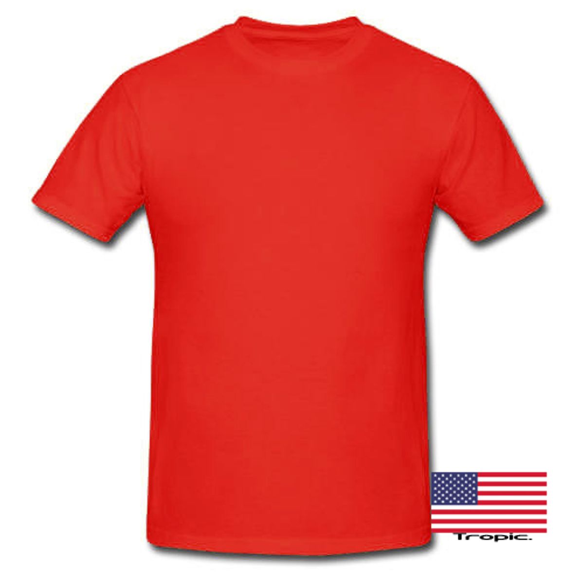 GENERICO - PACK POLERA ALGODON ROJA PARA ESTAMPAR 3 UNIDADES TALLA L UNISEX