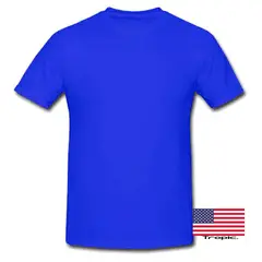 GENERICO - PACK POLERA ALGODON AZUL REY PARA ESTAMPAR 3 UNIDADES TALLA L UNISEX