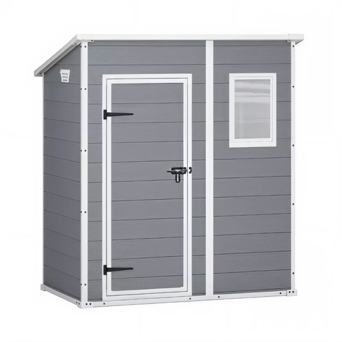 IGPRO - Bodega Jardín Plástico Gris 6x4FT / 2,3 m2