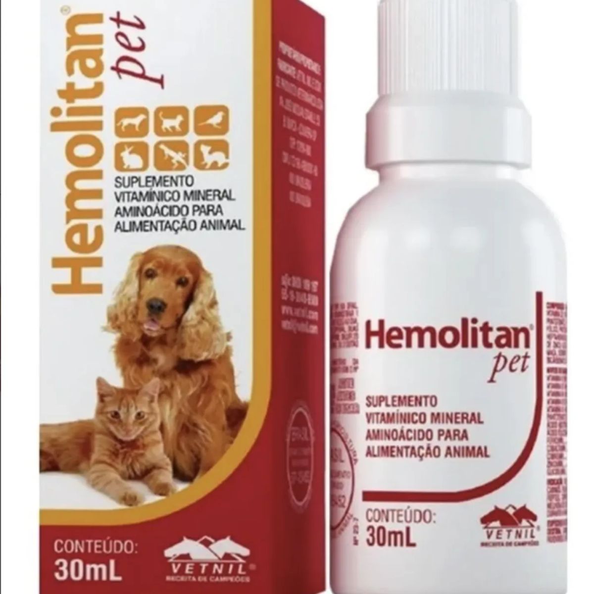 Hemolitan Pet Oral Multivitamínico Para Perros Y Gatos 30 Ml, marca GENERICO - Foto Principal