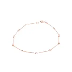 JB JOYAS BARON - Pulsera Oro Miel 18kt Palitos.