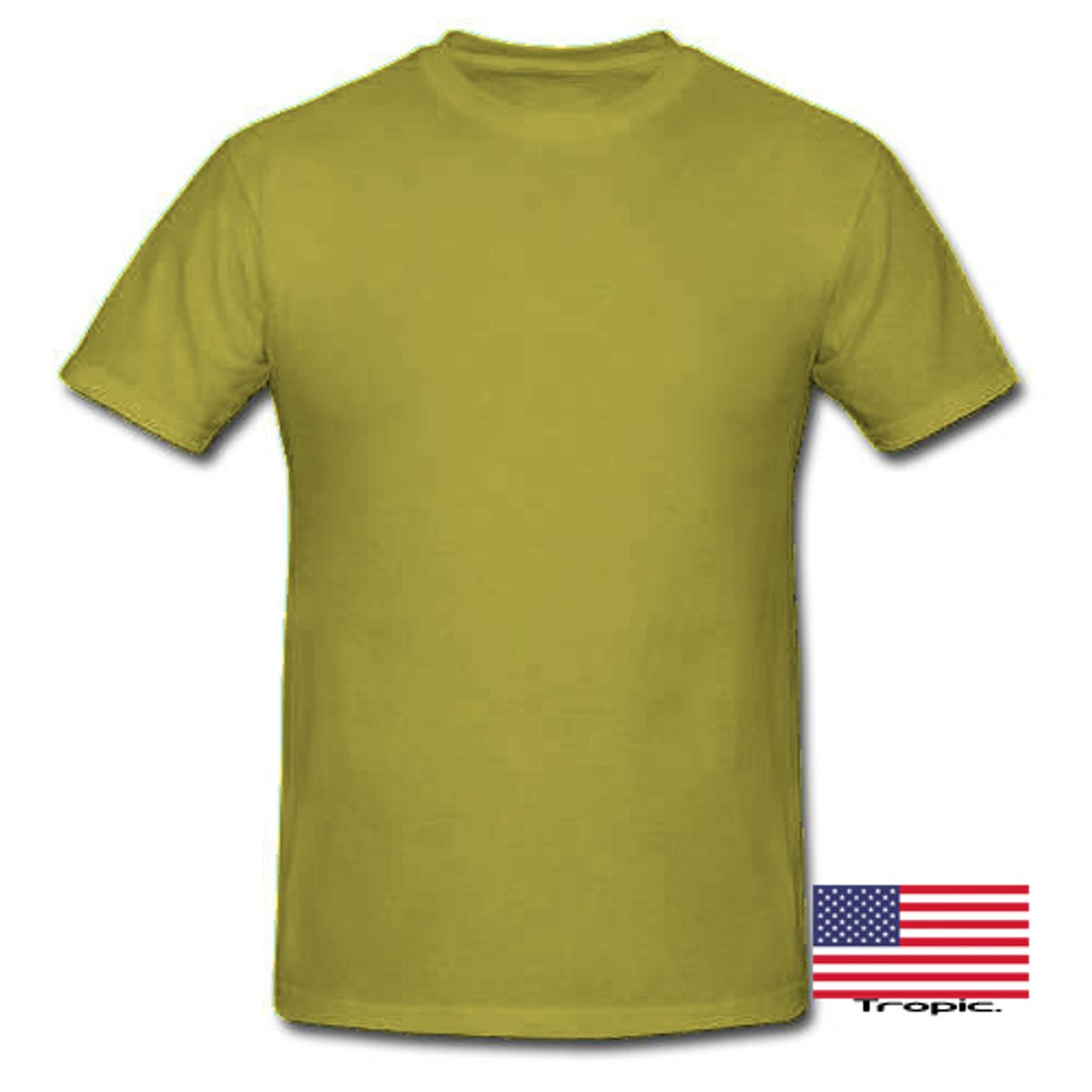 GENERICO - PACK POLERA ALGODON  VERDE PARA ESTAMPAR 3 UNIDADES TALLA L UNISEX