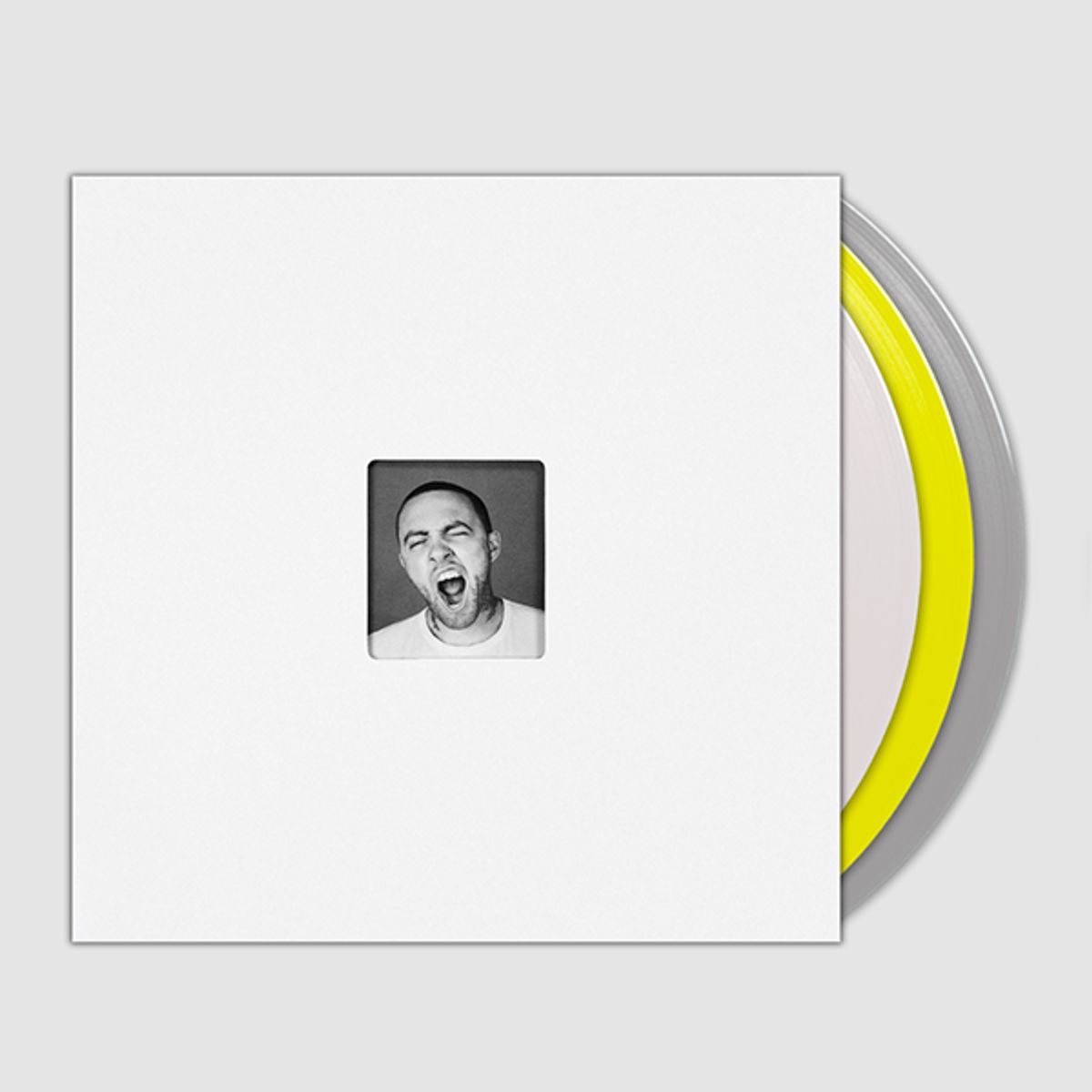 GENERICO - Mac Miller  GOOD AM 10th Anniversary Vinilo Triple White  Yellow