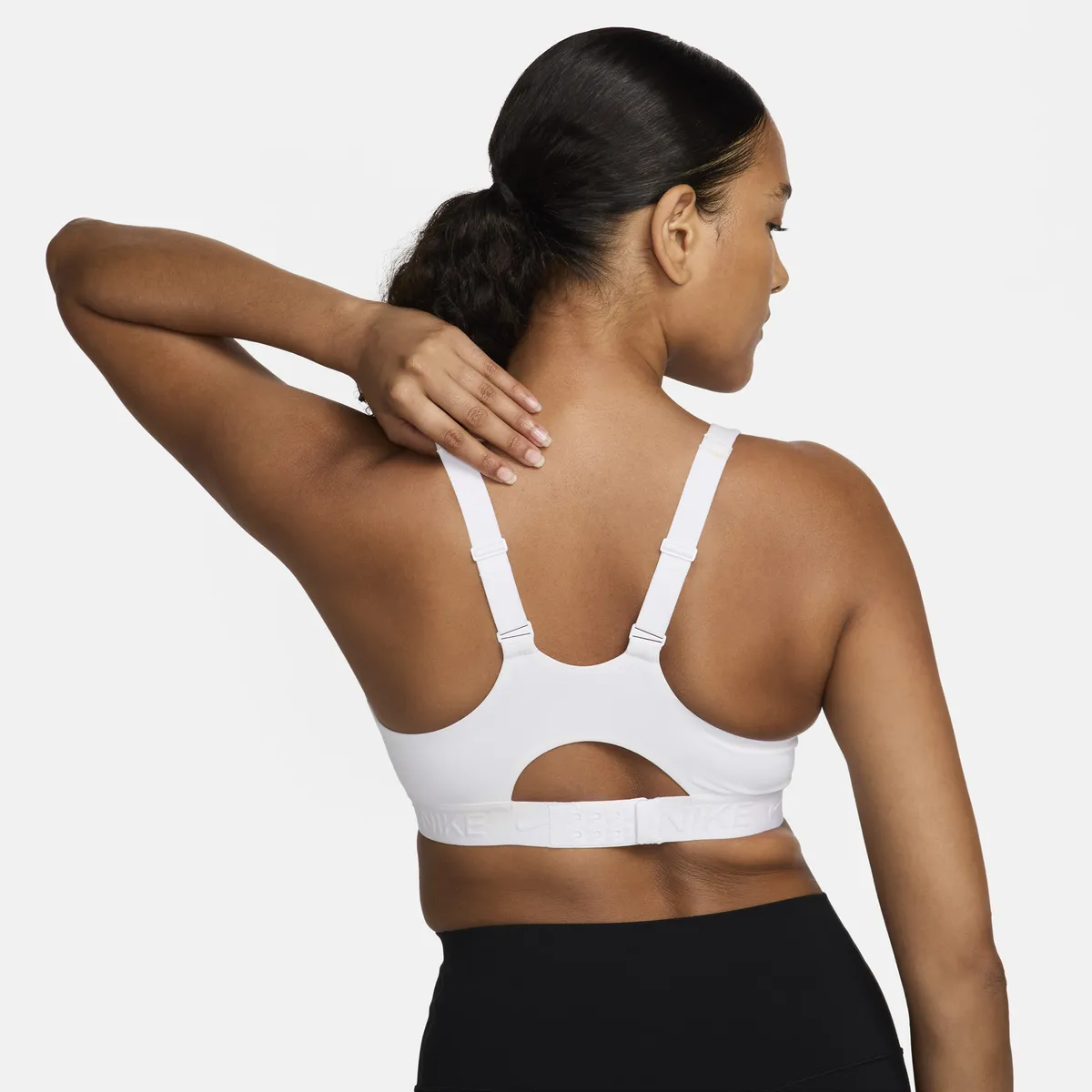 NIKE - Peto Nike Indy High Support Blanco Mujer