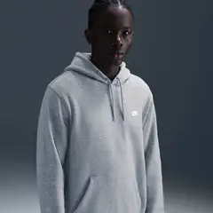 NIKE - Polerone Club Negro Hombre
