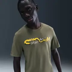 NIKE - Polera Sportswear Marrón Hombre