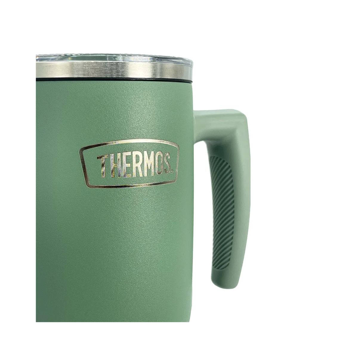 THERMOS - VASO TÉRMICO ACERO INOXIDABLE 850ML VERDE CON BOMBILLA