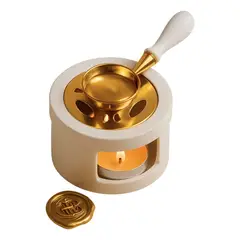 GENERICO - Kit Horno Y Cuchara Para Sello Timbre Lacre