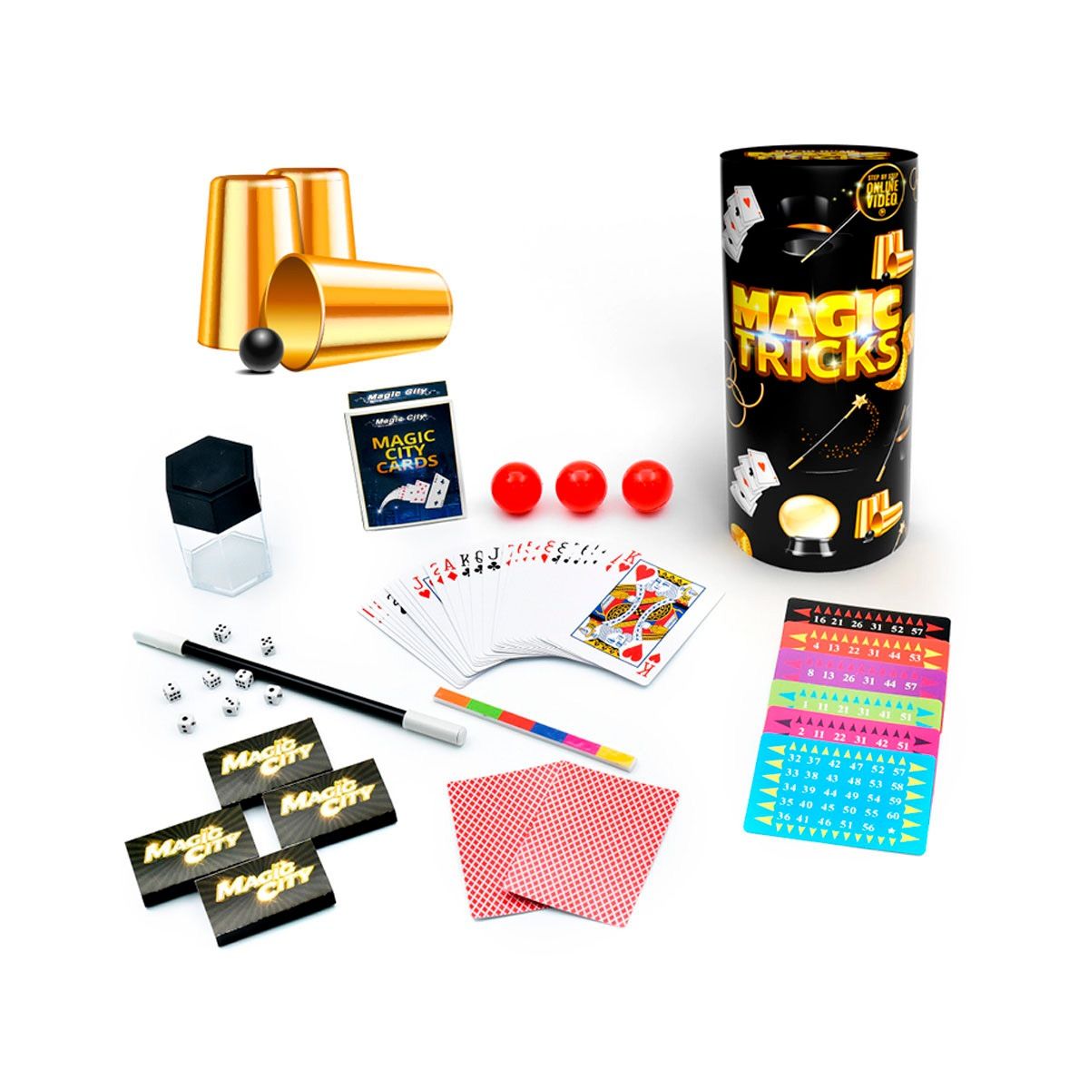 ANSALDO GAMES - JUEGO DE MAGIA DE COLECCIÓN - NEGRO