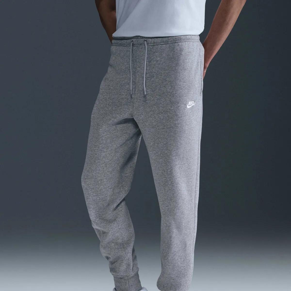 NIKE - Pantalon Nike Club Gris Hombre