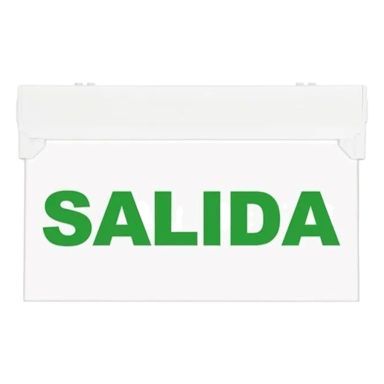 Senaletica Emergencia Salida - Autonomia 3hrs IP20