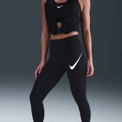 Imagen 2 del producto Calza Tempo Swoosh Run Negro Mujer
