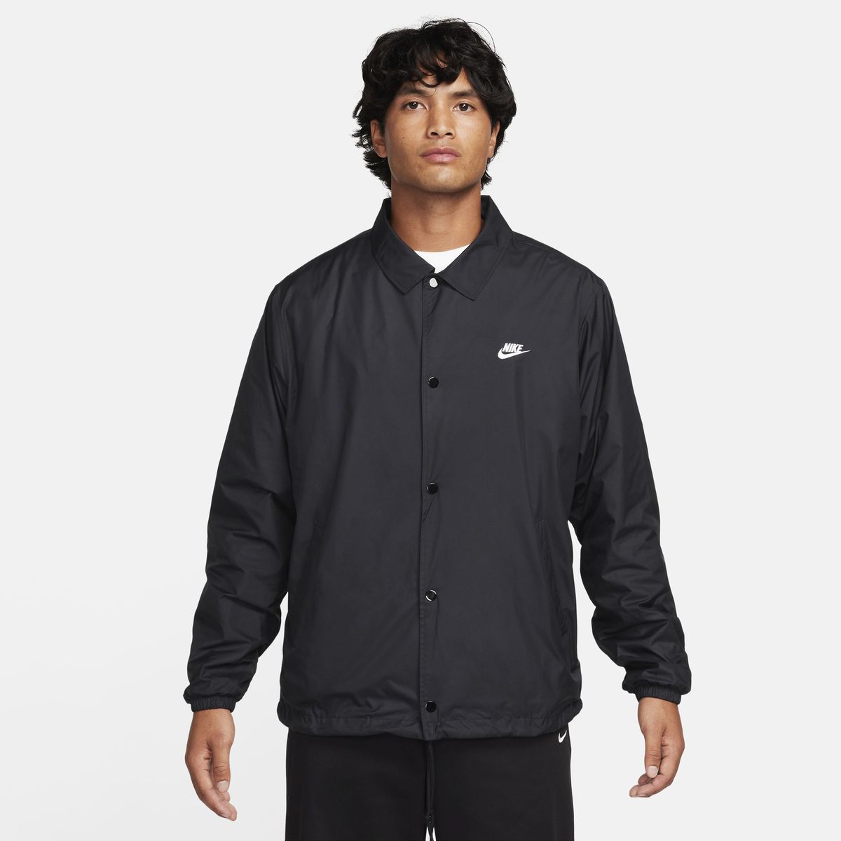 NIKE - Chaqueta Nike Club Negro Hombre