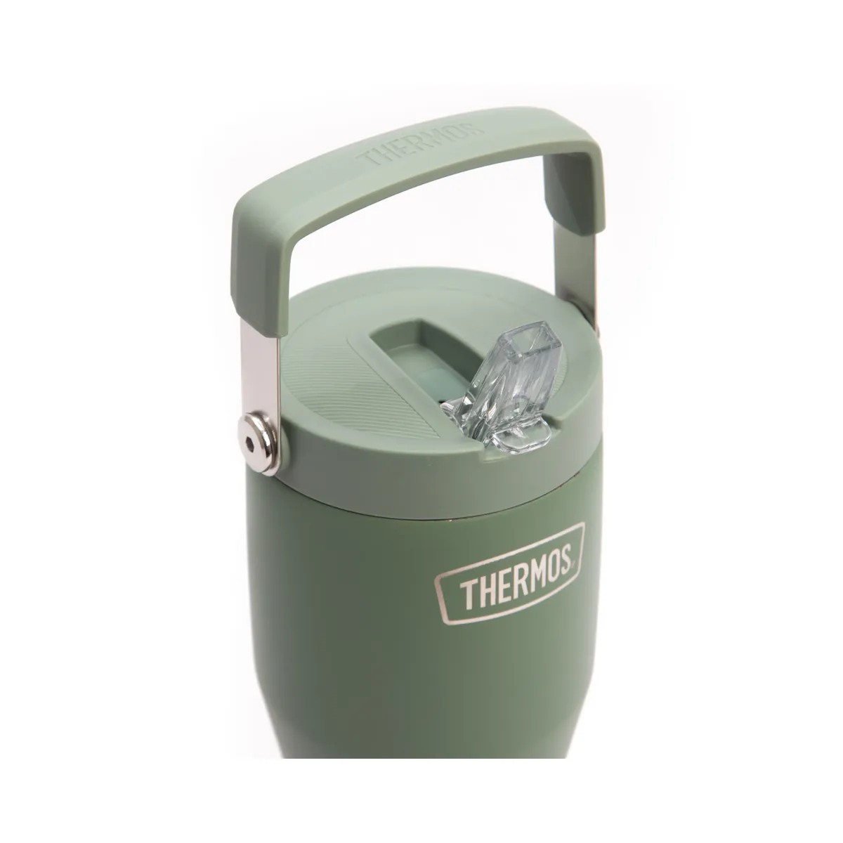 THERMOS - BOTELLA TRAVEL MUG FLIPLID INOX OUTDO 850ML VERDE