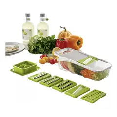 OKAY - Picador Rallador Cortador Multiuso Frutas Verduras Vegetales