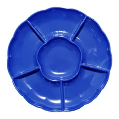 GENERICO - BANDEJA 6 ESPACIOS AZUL X3 UNI