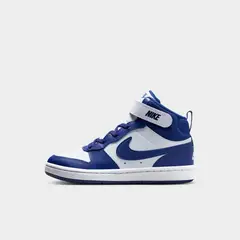 NIKE - Zapatilla Court Borough Mid 2 Blanco Niños