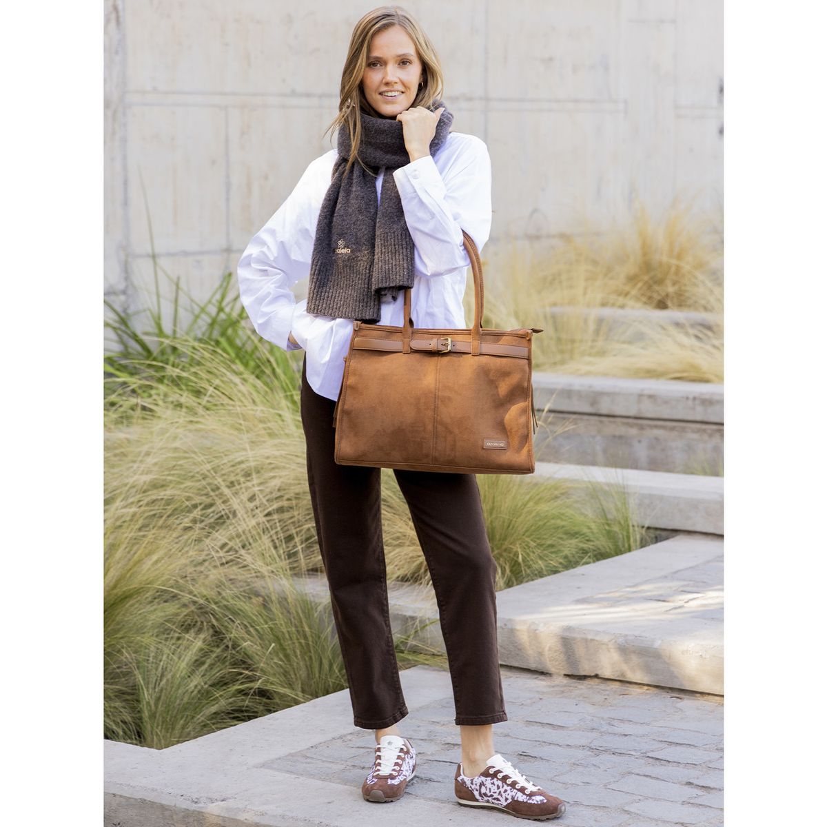 AZALEIA - Cartera Mujer Nina Tote Café AZALEIA