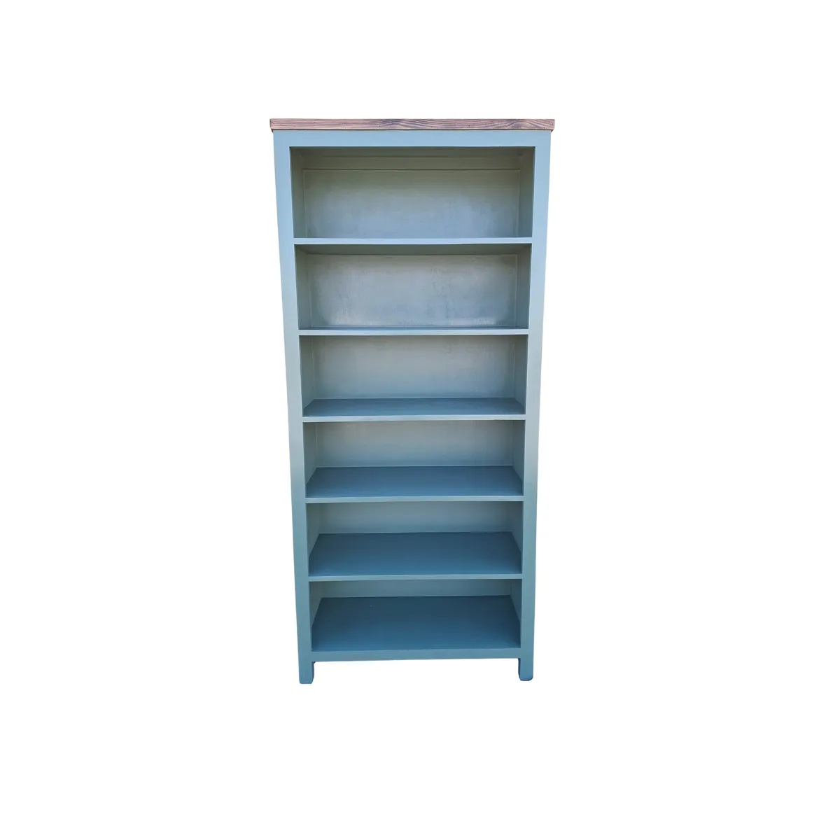 CASAHOGGAR - Librero Rustico Mensano 6 Verde