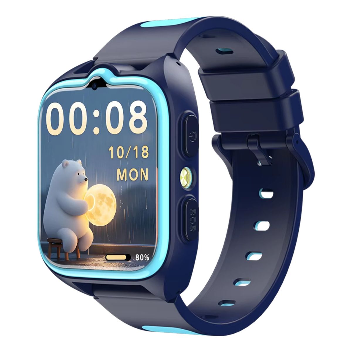 BLACKVIEW - Smartwatch Niños Blackview Z30 - 4g Gps Videollamada Sos  Color Azul