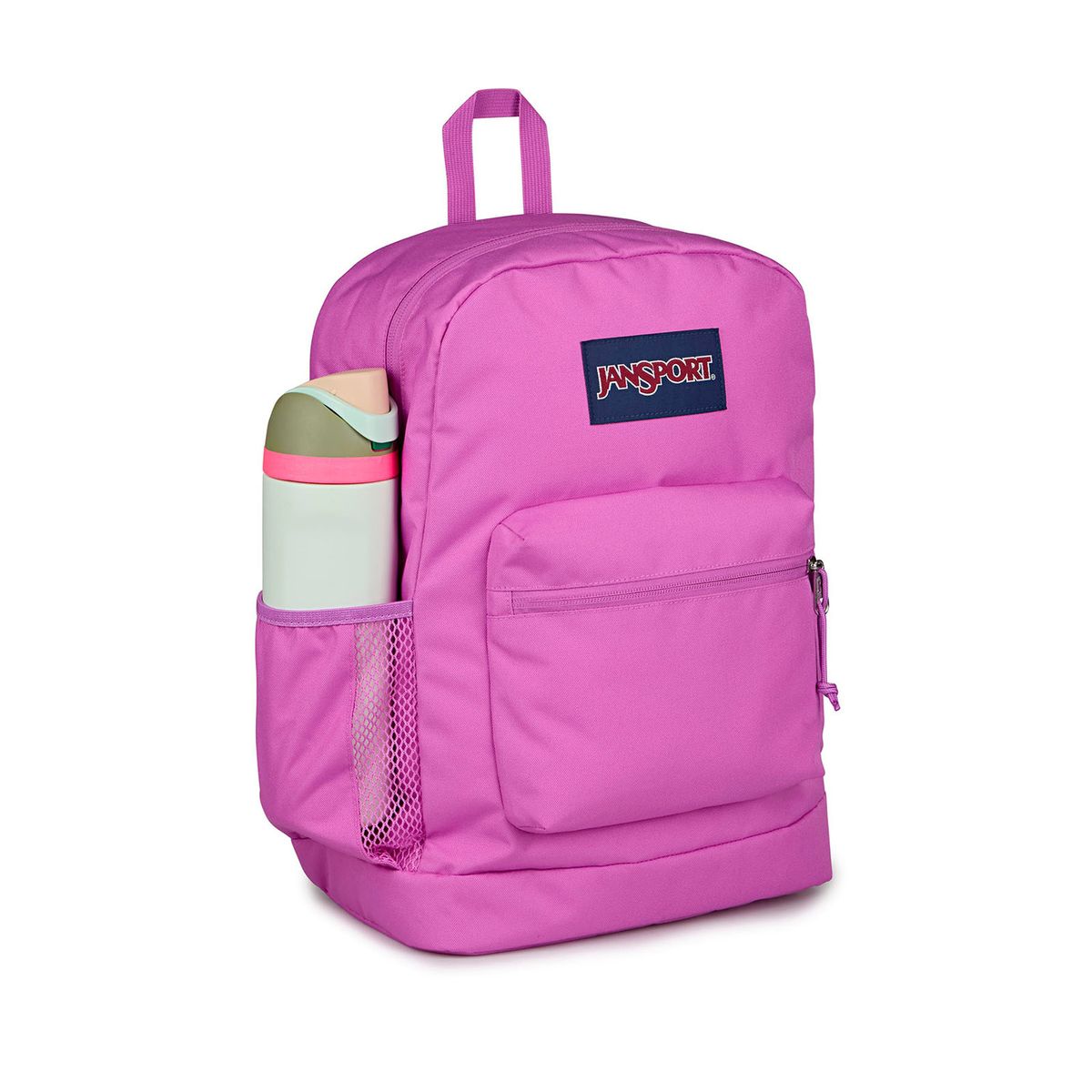 JANSPORT - Mochila Cross Town Plus Fucsia JANSPORT