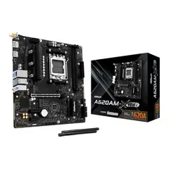 ASROCK - Placa Madre A620AM-X WIFI, mATX, AM5