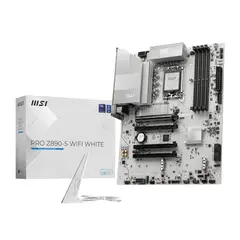 MSI - Placa Madre PRO Z890-S WIFI WHITE ATX LGA1851 DDR5