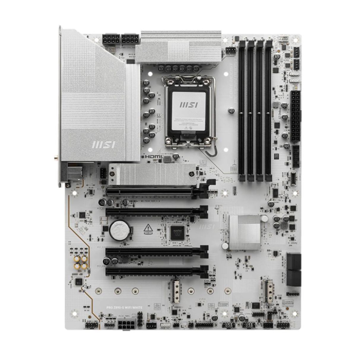MSI - Placa Madre MSI PRO Z890-S WIFI WHITE, ATX, LGA1851, DDR5