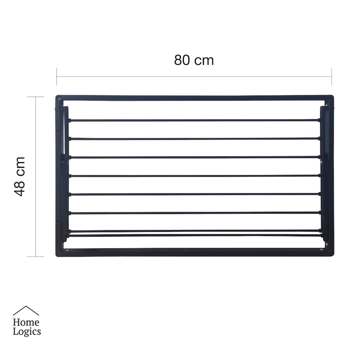 HOME LOGICS - Secador Ropa Para Pared Plegable Extensible Home Logics