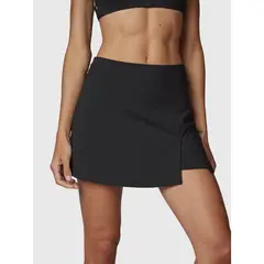 BSOUL - Falda Mujer Isabel Aloe Negra