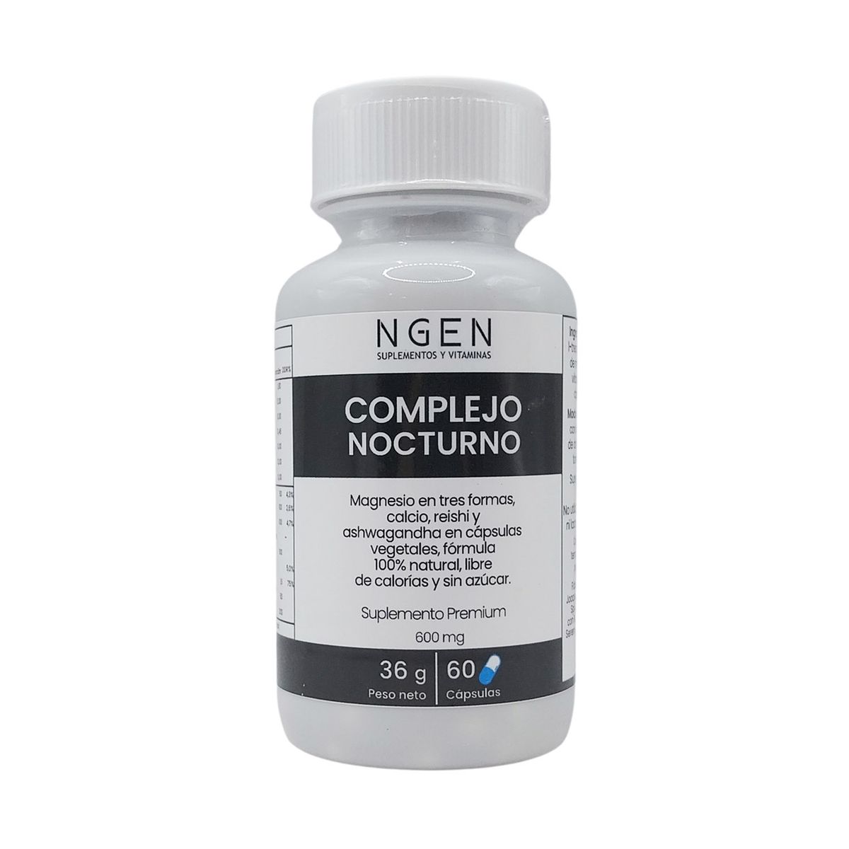 COSMETICA NATURAL NGEN - Suplemento complejo noche para 2 meses