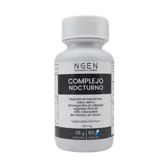 COSMETICA NATURAL NGEN - Suplemento complejo noche para 2 meses